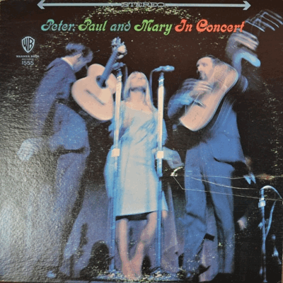 PETER PAUL AND MARY - IN CONCERT (2LP/현경과 영애 &quot;참예쁘네요&quot; 원곡 수록/USA)