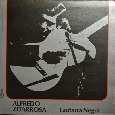 ALFREDO ZITARROSA - GUITARRA NEGRA (STEFANIE 수록 /우르과이 대표적 NUEVA CANCION/* MEXICO) NM