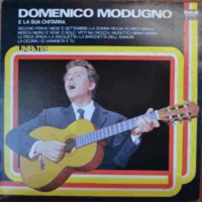 DOMENICO MODUGNO - E LA SUA CHITARRA (VECCHIO FRACK 수록/ITALY ORIGINAL)