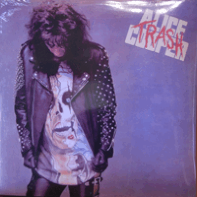 ALICE COOPER - TRASH (Hard Rock, Glam Rock/ * USA ORIGINAL  1st press OE 45137 Carrollton Press) 미개봉