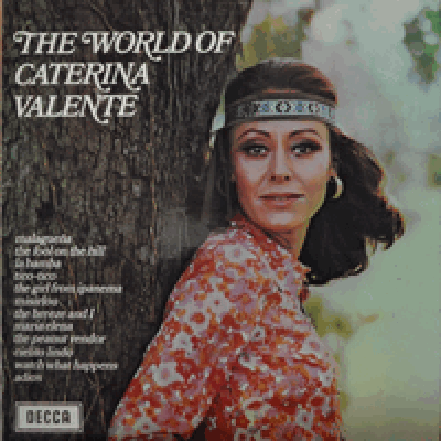 CATERINA VALENTE - THE WORLD OF (프랑스 파리태생으로 6개국어를 구사해 다국적으로 음반을 발매/* UK) NM