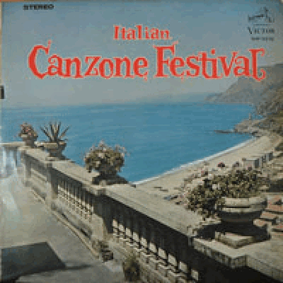 V.A. CANZONE FESTIVAL - ITALIAN CANZONE FESTIVAL (WHAT A SKY/TRUST ME &quot;NICO FIDENCO 노래로 수록/JAPAN)