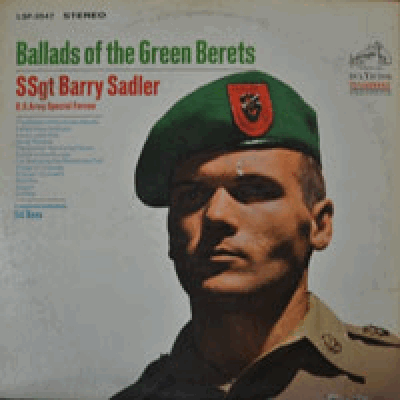 BARRY SADLER - BALLADS OF THE GREEN BERETS (죤웨인 주연 &quot;그린베레&quot; 주제곡/USA)