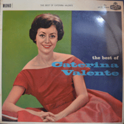 CATERINA VALENTE - THE BEST OF (MONO/프랑스 파리태생으로 6개국어를 구사해 다국적으로 음반을 발매/MAGICA LUNA/PASSION FLOWER &quot;불어버젼&quot;수록/JAPAN)