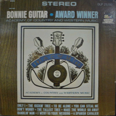 BONNIE GUITAR - AWARD WINNER (TO BE ALONE 수록/* USA ORIGINAL) NM-