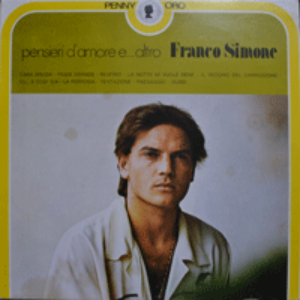 FRANCO SIMONE - PENSIERI D&#039;AMORE E...ALTRO (FIUME GRANDE/RESPIRO 수록/* ITALY ORIGINAL) strong EX++/NM