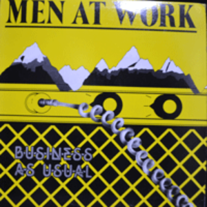 MEN AT WORK - BUSINESS AS USUAL (DOWN UNDER 수록/* USA) MINT