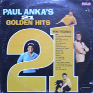 PAUL ANKA - 21 GOLDEN HITS (* USA ORIGINAL) NM-