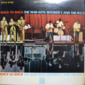 BOOKER T. &amp; THE MG&#039;S &amp; THE MAR KEYS - BACK TO BACK (* USA 1st press Stax ‎– S 720) NM