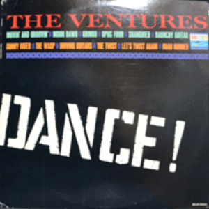 VENTURES - DANCE (MONO/American instrumental rock group/&quot;샹하이 트위스트&quot; 수록/* USA DALTON 1st press) NM