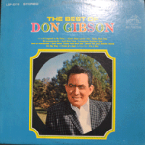 DON GIBSON - THE BEST OF DON GIBSON (I CAN&#039;T STOP LOVING YOU/OH LONESOME ME 원곡 수록/* USA 1st press) NM
