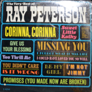 RAY PETERSON - THE VERY BEST OF (American rock n&#039; roll singer /CORINNA CORINNA 수록/* USA 1st press MGM Records ‎– E-4250) NM