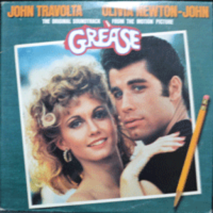 GREASE - OST (JOHN TRAVOLTA/ OLIVIA NEWTON JOHN/* USA ORIGINAL) NM-/NM