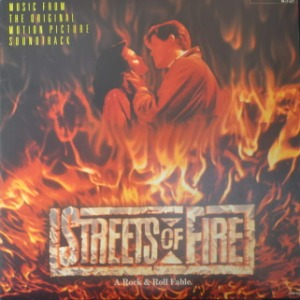 STREETS OF FIRE - OST (주연: DIANE LANE/MICHAEL PARE /아티스트 MARILYN MARTIN/THE FIXX/RY COODER 등등 수록/* JAPAN) MINT