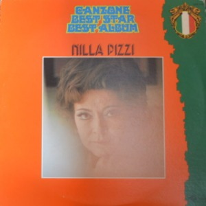 NILLA PIZZI - CANZONE BEST STAR BEST ALBUM (제1회 산레모가요제 우승곡 &quot;꽃은 고마워요&quot; 수록/* JAPAN) MINT
