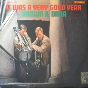BROWN &amp; DANA - IT WAS A VERY GOOD YEAR (STEREO/&quot;슬픈운명&quot; 원곡 ACE OF SORROW 수록/PROMO COPY/* JAPAN MGM Records – SMM-1106) NM