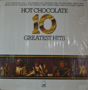 HOT CHOCOLATE - 10 GREATEST HITS (EMMA/BROTHER LOUIE/MEN TO MAN 등등 BEST 수록/* USA 1st press BT 76002) LIKE NEW
