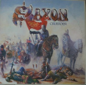 SAXON - CRUSADER (Heavy Metal/* USA ORIGINAL BFZ 39284) LIKE NEW