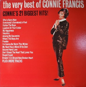 CONNIE FRANCIS - THE VERY BEST/CONNIE&#039;S 21 BIGGEST HITS (해설지) LIKE NEW