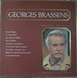 GEORGES BRASSENS - GEORGES BRASSENS (3LP/ BOX/프랑스 시인이자 많은 아티스트에게 영향을 준 음악계의 대가/* FRANCE ORIGINAL) MINT/NM/MINT