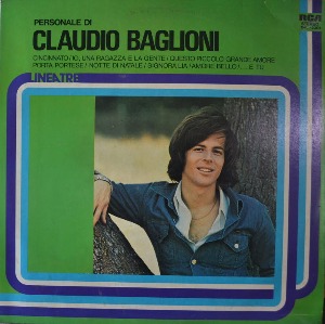 CLAUDIO BAGLIONI - PERSONALE DI (NOTTE DI NATALE 수록/* ITALY ORIGINAL &quot;두꺼운 판&quot;) LIKE NEW