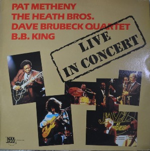 PAT METHENY, THE HEATH BROS, DAVE BRUBECK, B.B. KING - LIVE IN CONCERT ( * UK ORIGINAL Kingdom Jazz – GATE 7017) LIKE NEW