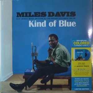 MILES DAVIS - KIND OF BLUE (2021년 180 gram audiophile vinyl/Transparent Blue Vinyl/20th Century Masterworks – 350202/* EUROPE) 미개봉   *SPECIAL PRICE*