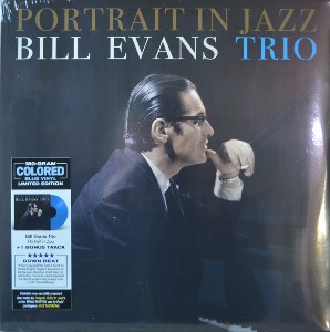 BILL EVANS TRIO - PORTRAIT IN JAZZ (180 gram audiophile vinyl/2022 년/블루 컬러반/* USA )  미개봉