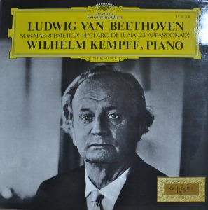 Wilhelm Kempff ‎– Ludwig van Beethoven Sonata Nº 8 &quot;Patética&quot; / Sonata Nº 14 &quot;Claro De Luna&quot; / Sonata Nº 23 &quot;Apassionata&quot; (* SPAIN   139 300)  MINT
