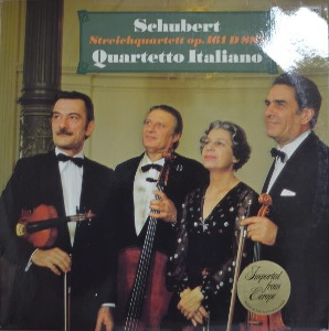 Quartetto Italiano – Schubert Streichquartett Op. 161 D887  (* NETHERLANDS 9500 409) MINT