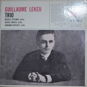 Guillaume Lekeu – Trio In C Minor (* USA ORIGINAL  S7023)  MINT