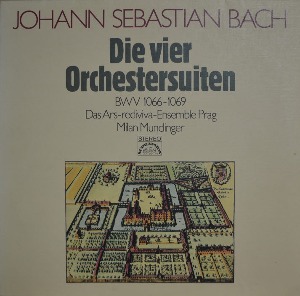 Johann Sebastian Bach, Milan Munclinger – Die Vier Orchestersuiten BWV 1066-1069 (Baroque/ 2LP/ * GERMANY  86 358 XDK) MINT/MINT