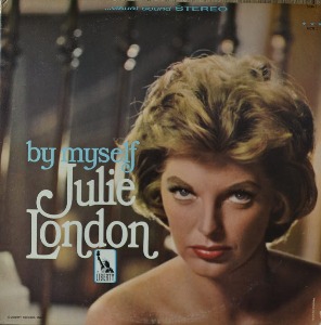 JULIE LONDON - BY MYSELF JULIE LONDON (American Jazz singer/* USA ORIGINAL 1st press SCR-1) LIKE NEW