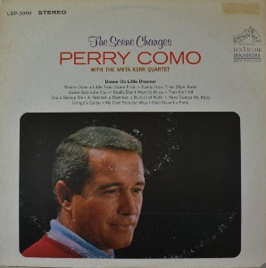 PERRY COMO - THE SCENE CHANGS (Italian-American popular music singer/Hiden song &quot;GRINGO&#039;S GUITAR&quot; 수록/* USA ORIGINAL  LSP 3396 ) EX++