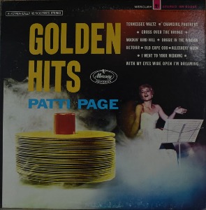 PATTI PAGE - GOLDEN HITS (American singer /* USA ORIGINAL SR 60495) LIKE NEW
