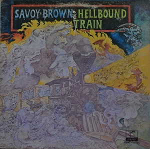 SAVOY BROWN - HELLBOUND TRAIN  (British rock &amp; Blues band/ * USA 1st press   Parrot – XPAS 71052) NM/MINT