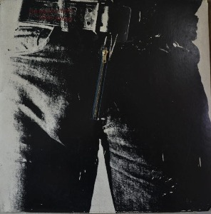 ROLLING STONES - STICKY FINGERS (English rock band / ANDY WARHOL/&quot;ZIPPER COVER&quot;/* JAPAN Rolling Stones Records – P-8091S ) NM