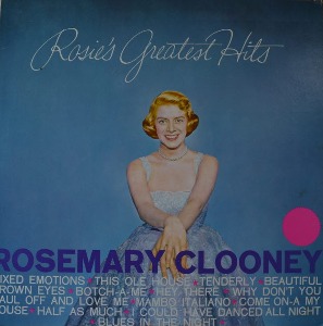 ROSEMARY CLOONEY - ROSIE&#039;S GREATEST HITS (American Jazz singer/ * 라나에로스포의 &quot;아름다운 갈색 눈동자&quot; BEAUTIFUL BROWN EYES 수록/*  JAPAN 22AP 2414 )  MINT