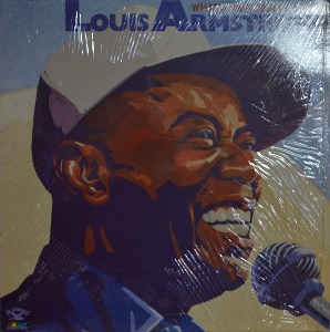 LOUIS ARMSTRONG - WHAT A WONDERFUL WORLD ( American jazz trumpeter &amp; singer /  해설지/서울음반 SRPR-203)  LIKE NEW