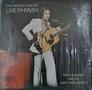PAUL SIMON - LIVE RHYMIN&#039;  (American singer-songwriter/* USA ORIGINAL 1st press  PC 32855) LIKE NEW