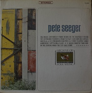 PETE SEEGER - PETE SEEGER ( American folk singer and songwriter/ &quot;아리랑&quot;을 최초 영어버젼으로 발표한 앨범/* USA ORIGINAL 1st press FS-201 ) LIKE NEW