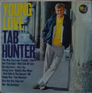 TAB HUNTER - YOUNG LOVE (American singer and actor/ * USA ORIGINAL 1st press  DLP 3370)  NM-