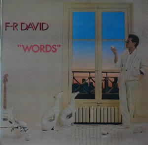 F.R DAVID - WORDS (French singer) NM-