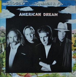 CROSBY STILLS NASH &amp; YOUNG - AMERICAN DREAM (American English Canadian singer-songwriter /  해설지) LIKE NEW