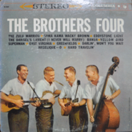 BROTHERS FOUR - THE BROTHERS FOUR (STEREO/GREENFIELDS 오리지널 앨범/SIX EYES/* USA 1st press) EX++/NM